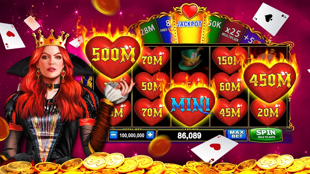 Grand Jackpot Slots - Casino — Мод: Безлимитные монеты и бонусы — скриншот 1