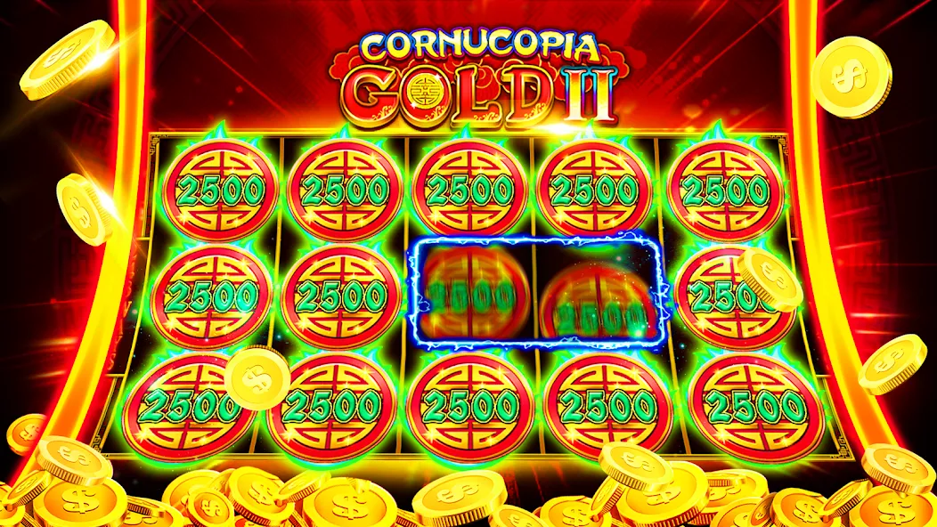 Grand Jackpot Slots - Casino — Мод: Безлимитные монеты и бонусы — скриншот 3