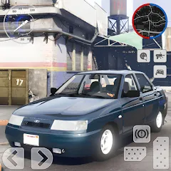 Скачать взлом Drift 2110: Russian Tuning VAZ на Андроид — Безлимитные деньги и тюнинг
