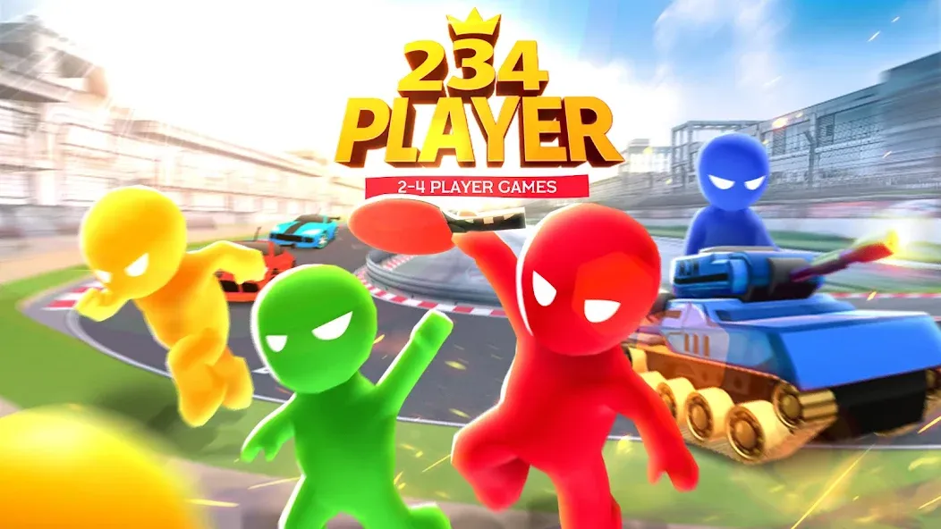 Скачать 2 3 4 Player Games — Последняя версия (Разблокированы все мини-игры и режимы) — скриншот 1
