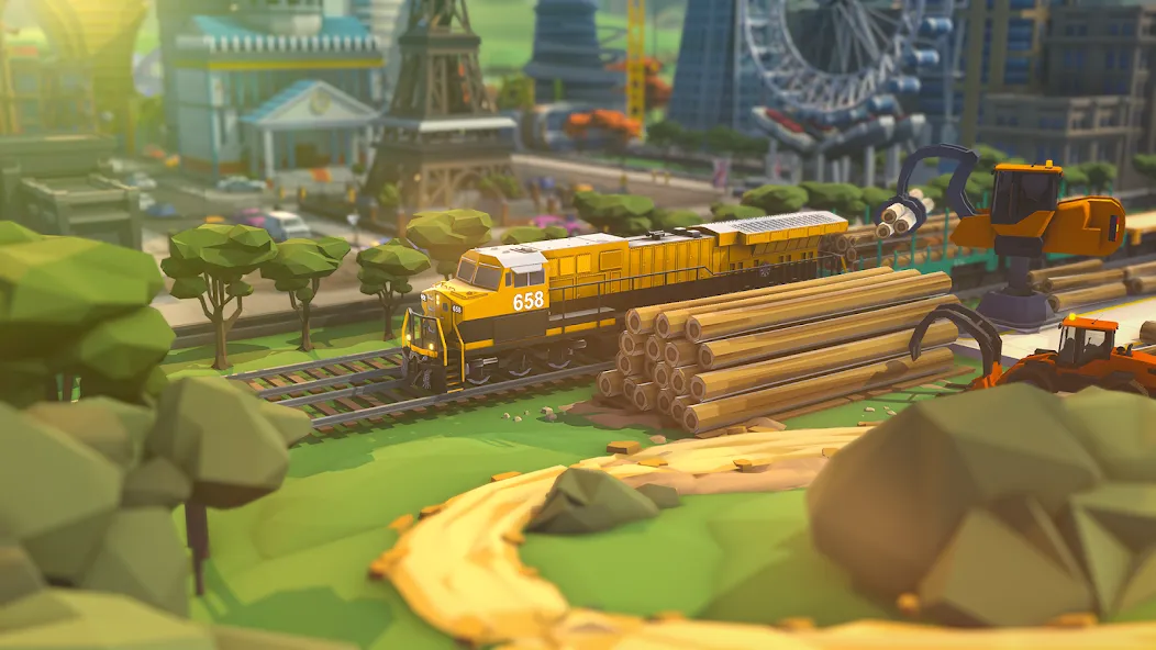 Transport Tycoon Empire: City — Безлимитные деньги и ресурсы — скриншот 3 Transport Tycoon Empire: City — Безлимитные деньги и ресурсы — скриншот 3