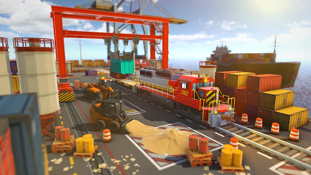Transport Tycoon Empire: City — Безлимитные деньги и ресурсы — скриншот 4 Transport Tycoon Empire: City — Безлимитные деньги и ресурсы — скриншот 4