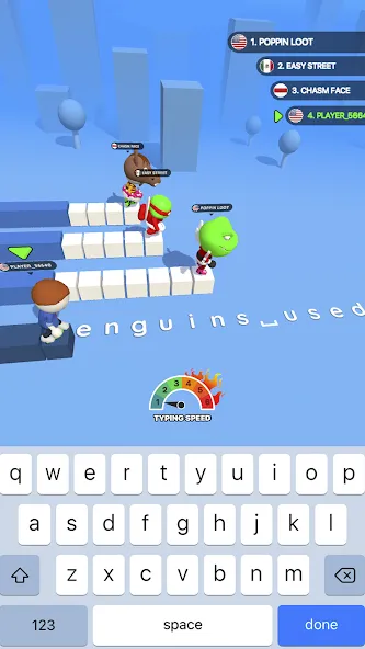 Скачать Type Sprint: Typing Games — Модификация Быстрая печать и все уровни — скриншот 1