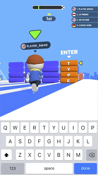 Скачать Type Sprint: Typing Games — Модификация Быстрая печать и все уровни — скриншот 3