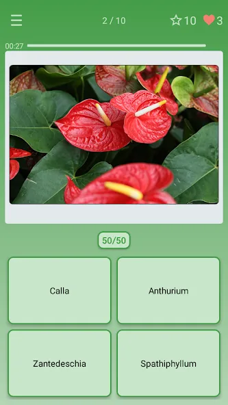 Quiz: Flowers, Plants на Андроид — Мод Все растения разблокированы — скриншот 1