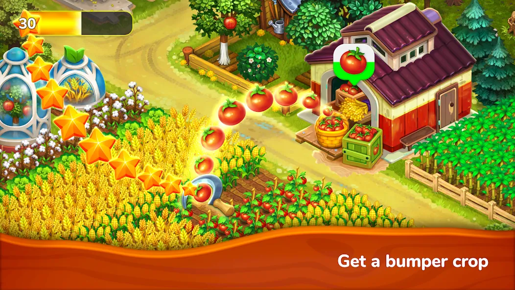 Скачать Farmington – Farm game — Модификация Безлимитные монеты и ресурсы — скриншот 3