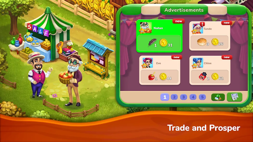 Скачать Farmington – Farm game — Модификация Безлимитные монеты и ресурсы — скриншот 4
