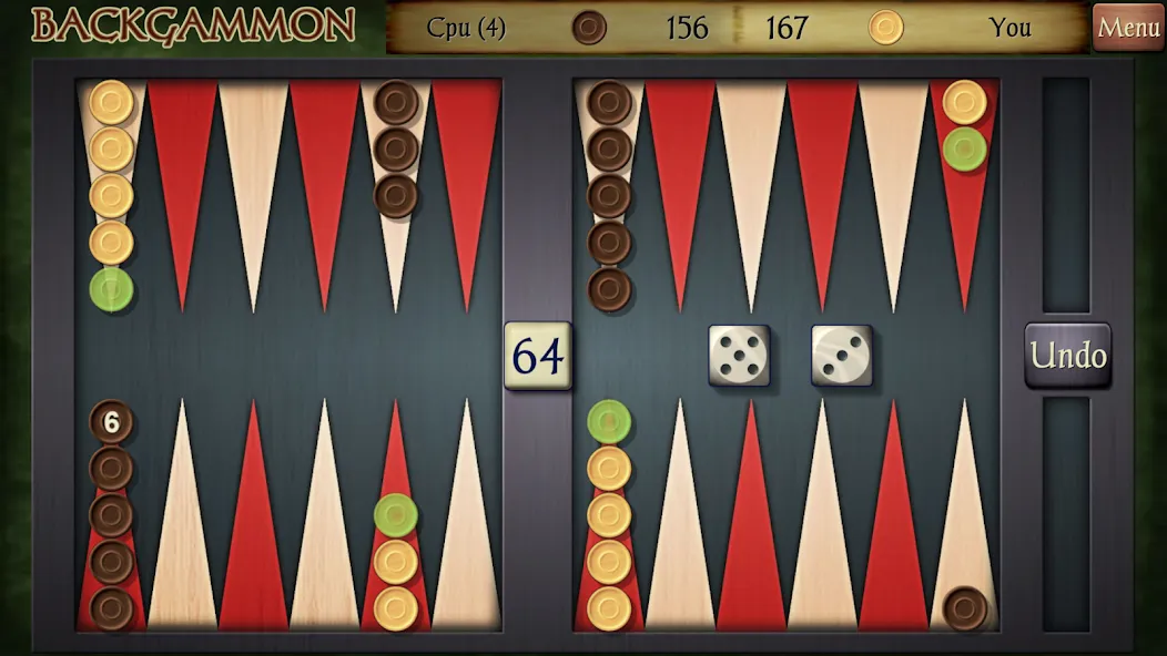 Взлом Backgammon — Без рекламы и много монет — скриншот 2