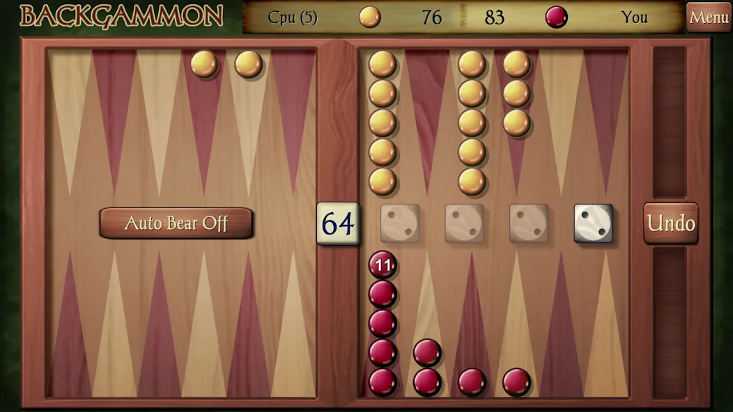 Взлом Backgammon — Без рекламы и много монет — скриншот 4