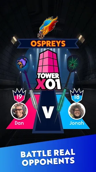 Скачать Darts of Fury MOD APK — Безлимитные деньги и все разблокировано — скриншот 3