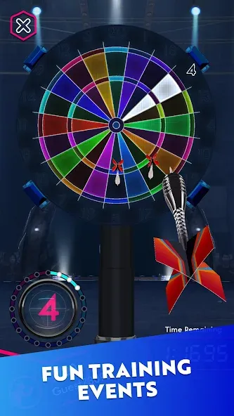 Скачать Darts of Fury MOD APK — Безлимитные деньги и все разблокировано — скриншот 5
