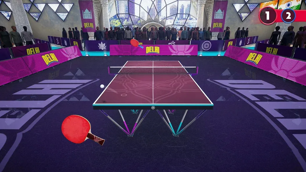 Ping Pong Fury MOD APK — Безлимитные деньги и энергия — скриншот 3