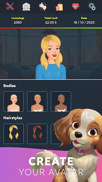 Life Simulator 3 - Real Life MOD APK на Android — Безлимитные деньги и высокий доход — скриншот 1 Life Simulator 3 - Real Life MOD APK на Android — Безлимитные деньги и высокий доход — скриншот 1