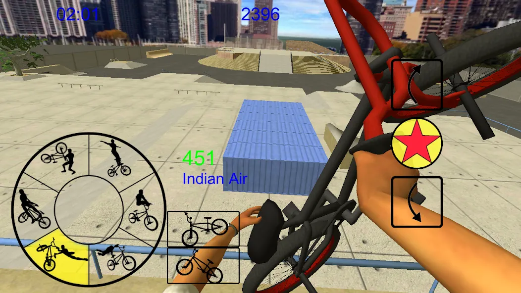 BMX Freestyle Extreme 3D Mod APK Безлимитные деньги и все трюки — Скачать на Андроид — скриншот 2