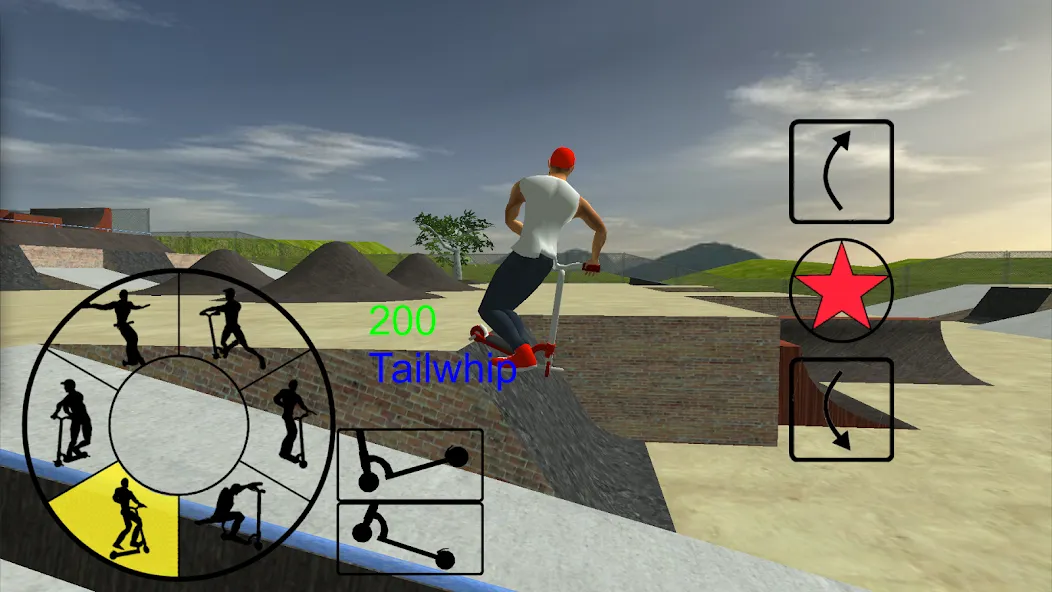 Скачать Scooter Freestyle Extreme 3D на Android — Безлимитные деньги и открыты все уровни — скриншот 1