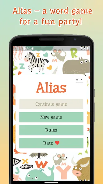 Alias – explain a word Mod APK Безлимитные подсказки и словарный запас — Скачать на Андроид — скриншот 1