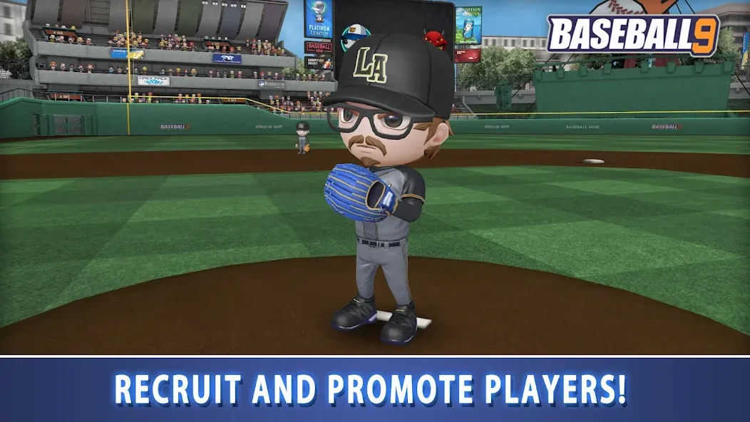BASEBALL 9 на Андроид — Безлимитные деньги и энергия — скриншот 5