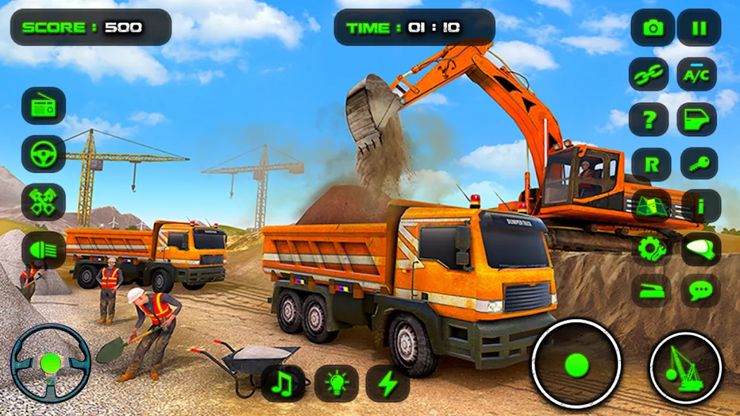 City Construction: Sand Games на Андроид — Мод Безлимитные деньги и ресурсы — скриншот 1