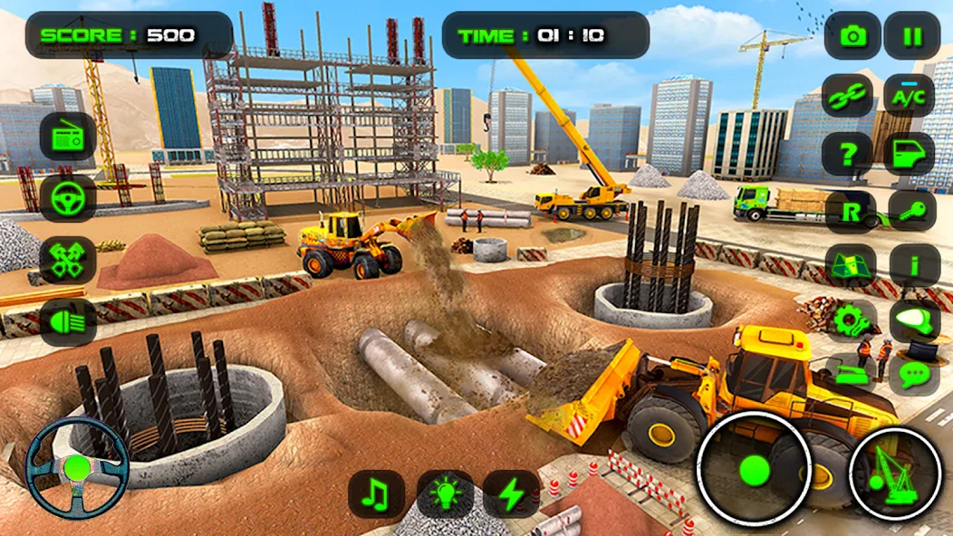 City Construction: Sand Games на Андроид — Мод Безлимитные деньги и ресурсы — скриншот 3
