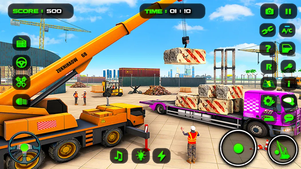 City Construction: Sand Games на Андроид — Мод Безлимитные деньги и ресурсы — скриншот 4
