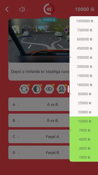 Millioner Avto Imtihon 2024 MOD APK — Безлимитные деньги и все машины открыты — скриншот 4