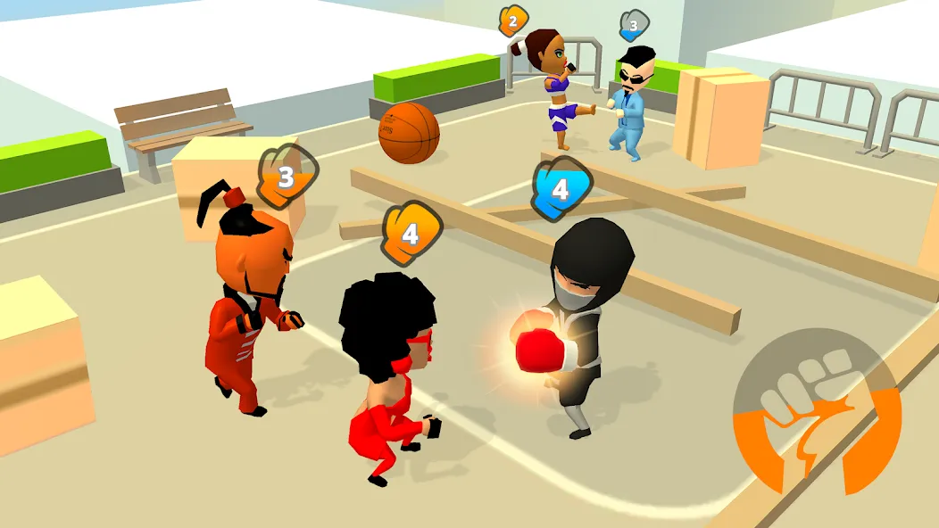 I, The One - Fun Fighting Game (Мод Безлимитные деньги и энергия) — скриншот 5