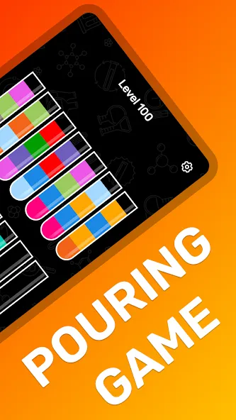 Скачать Water Sort Puzzle Color Game на телефон — Без рекламы и все уровни открыты — скриншот 2