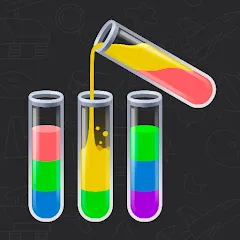 Water Sort Puzzle - Sort Color — Мод: Без рекламы и все уровни открыты