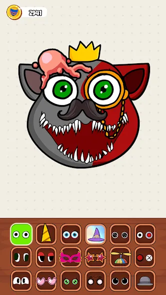 Monster Makeover: Fun Custom — Мод: Безлимитные монеты и все наряды открыты — скриншот 1