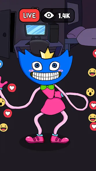 Monster Makeover: Fun Custom — Мод: Безлимитные монеты и все наряды открыты — скриншот 5
