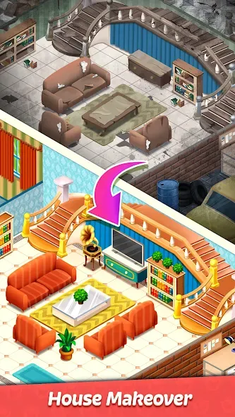 Wolfoo Home Renovation Master (Мод Безлимитные деньги и все инструменты) — скриншот 5