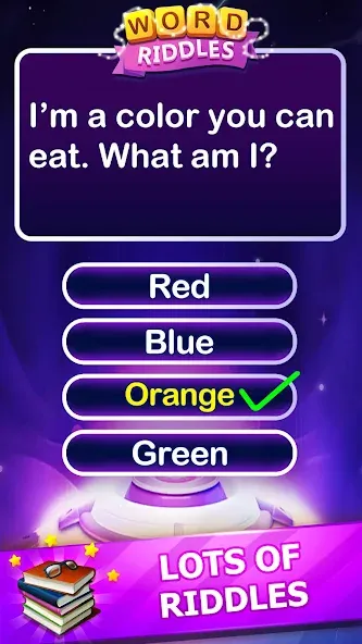 Word Riddles - Offline Word Ga на Андроид — Мод Открыты все уровни без рекламы — скриншот 2