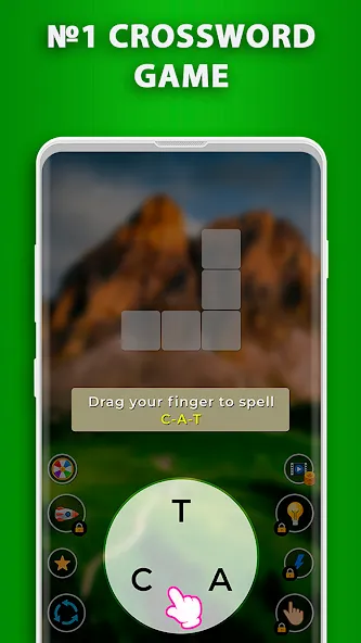 WOW 2: Word Connect Game — Мод: Безлимитные подсказки и открыты все уровни — скриншот 1 WOW 2: Word Connect Game — Мод: Безлимитные подсказки и открыты все уровни — скриншот 1
