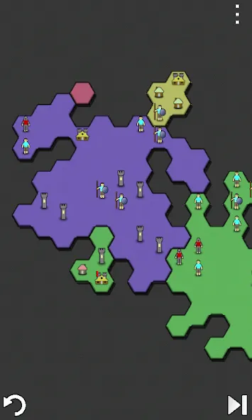 Antiyoy Classic на Андроид — Мод Безлимитные ресурсы и открыты все уровни — скриншот 3