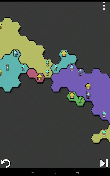 Antiyoy Classic на Андроид — Мод Безлимитные ресурсы и открыты все уровни — скриншот 5