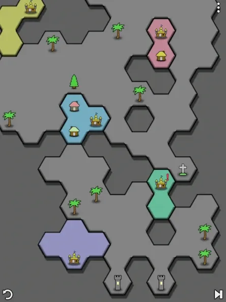 Скачать Antiyoy Online на Android — Много золота и все уровни открыты — скриншот 2
