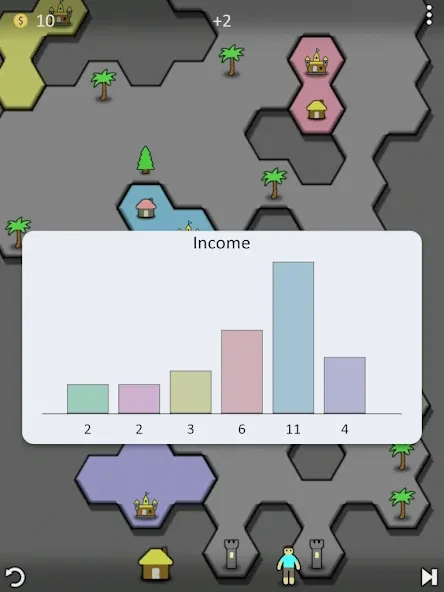 Скачать Antiyoy Online на Android — Много золота и все уровни открыты — скриншот 5