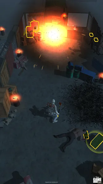Скачать Zombie Assassin! — Модификация Безлимитные деньги и патроны — скриншот 3