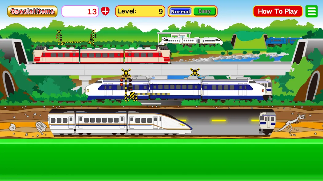 Train Zoom-Zoom MOD APK на Android — Безлимитные деньги и открыты все поезда — скриншот 2